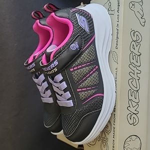 New Skechers s-lights little kids size 12
